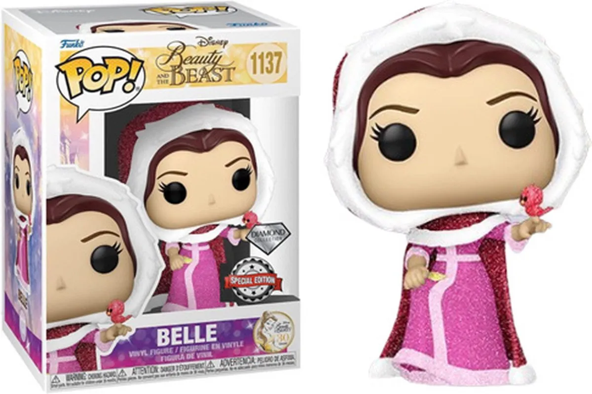 Disney Funko Pop! Winter Belle Diamond Glitter 58946
