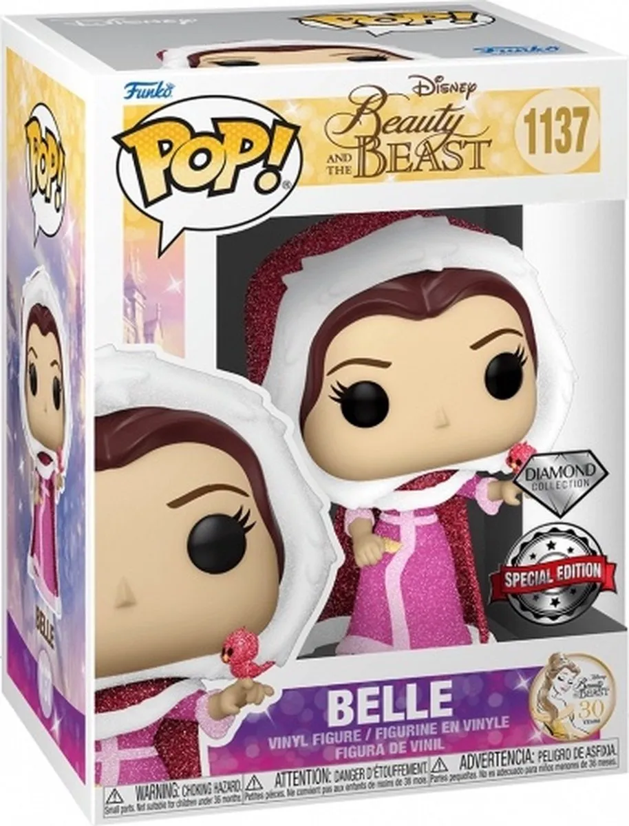 Disney Funko Pop! Winter Belle Diamond Glitter 58946