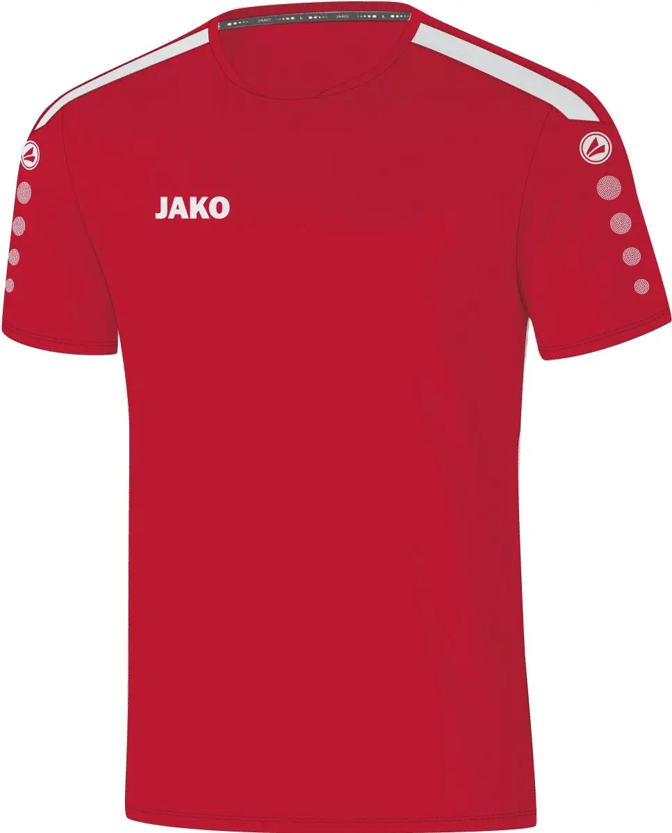JAKO Power Shirt Korte Mouw Dames - Rood Maat 38