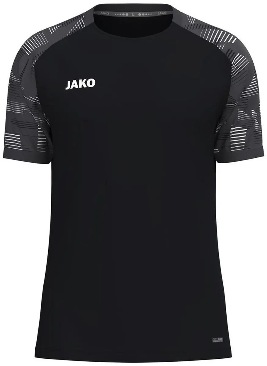 JAKO Sonic T-Shirt Heren - 4XL Zwart
