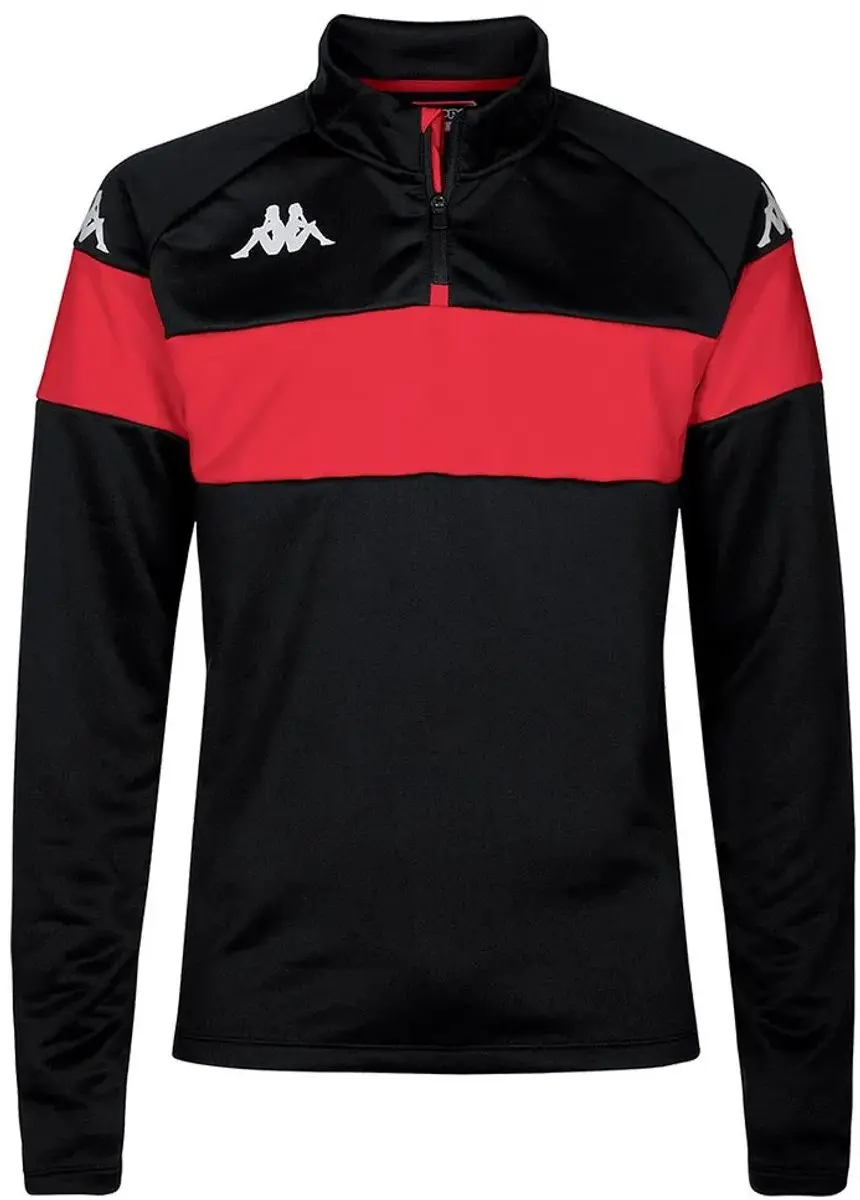 Kappa Dovare Sweatshirt - M - Zwart/Rood