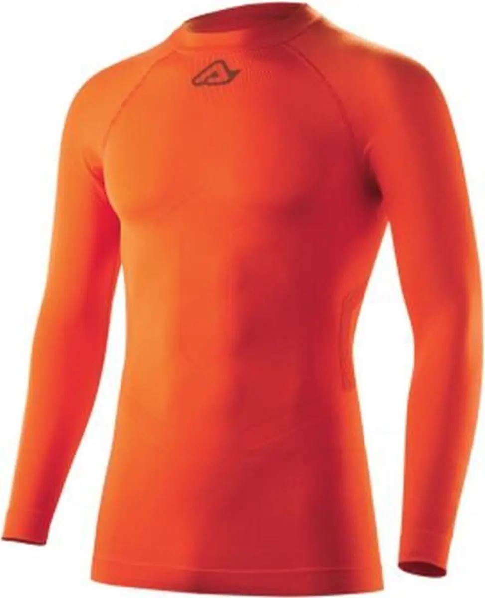 Acerbis Pro Thermoshirt Evo Oranje Maat XXS/XS