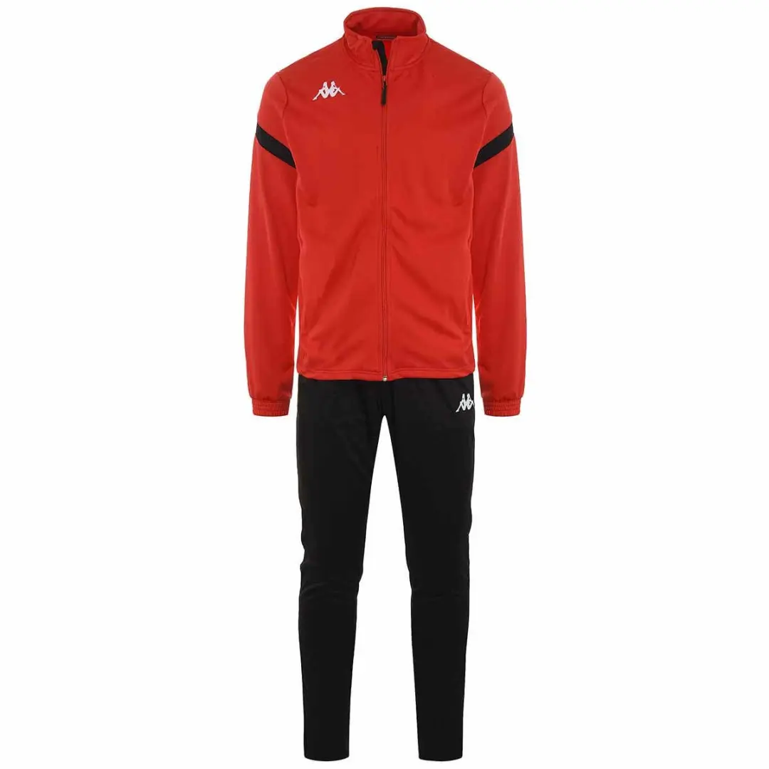 Kappa Dalcito Trainingspak 4XL - Rood/Zwart