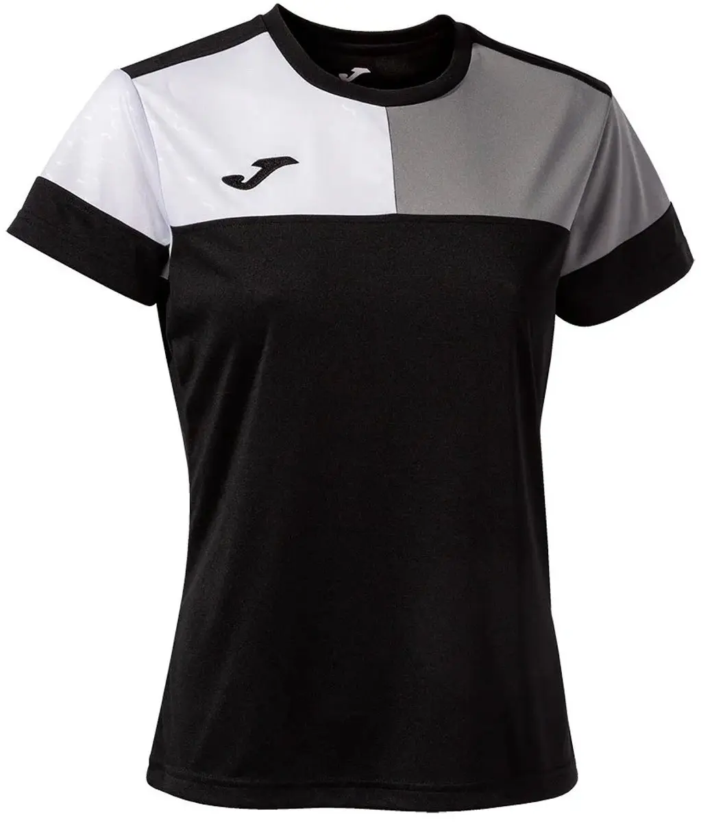 Joma Crew V T-shirt - Zwart - S