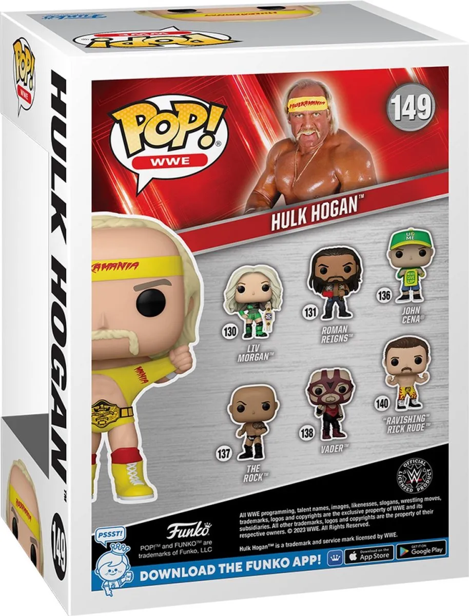 Funko Pop WWE Hulk Hogan #149 - Multi