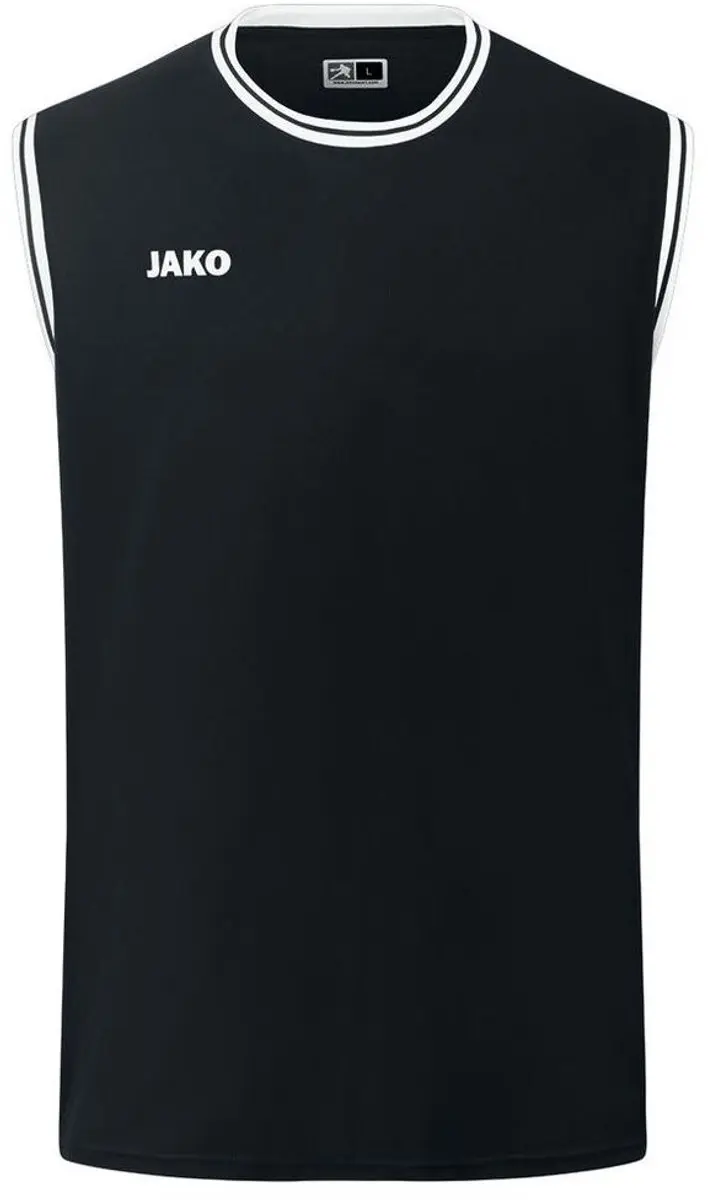 Jako Center 2.0 Basketbalshirt Heren - Wit/Zwart S