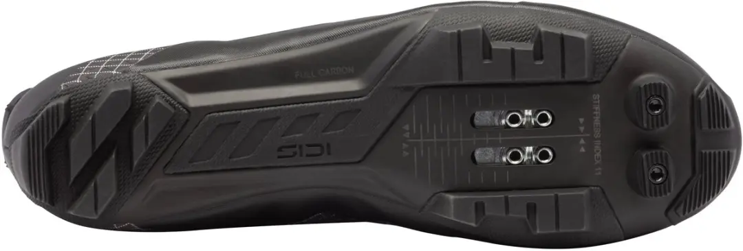 Sidi Aeron Heren Fietsschoen 45.5 - Zwart - Ripstop