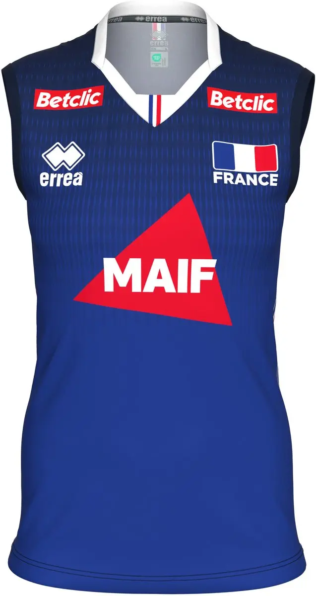 Thuiswedstrijdshirt dames Frankrijk 2025/26