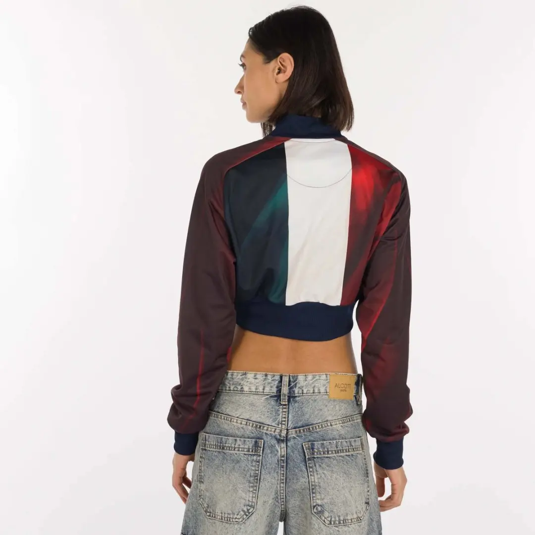 Errea Jas Italië Volley Crop Sweatshirt Ad