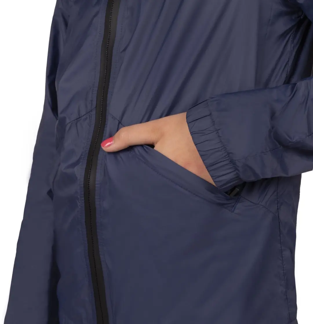 QHP Windjack Nyomi Junior - Maat 152 Navy - afbeelding 3 van 6