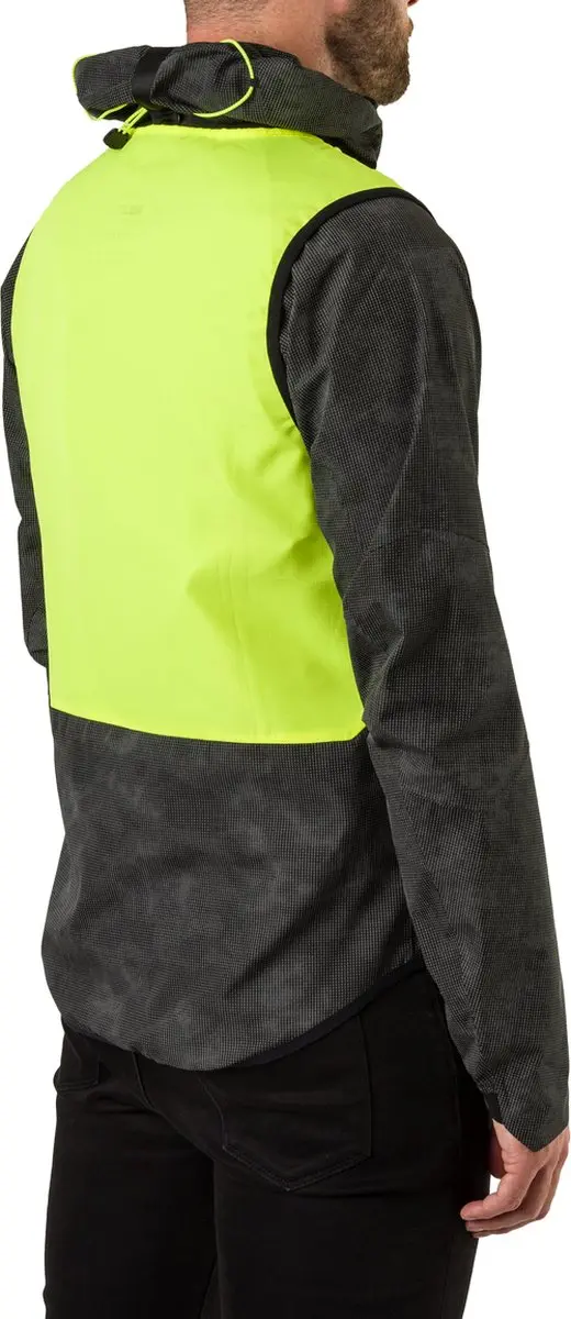 AGU Compact Body Winddicht Fietsvest - Neon Geel - XL