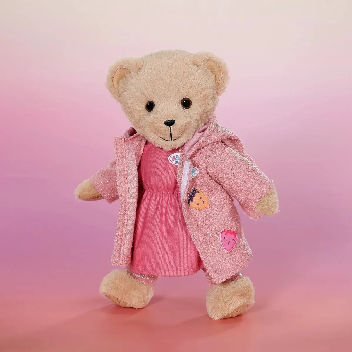 Baby Born Jas-set met jurk 43cm - Rose - afbeelding 2 van 6