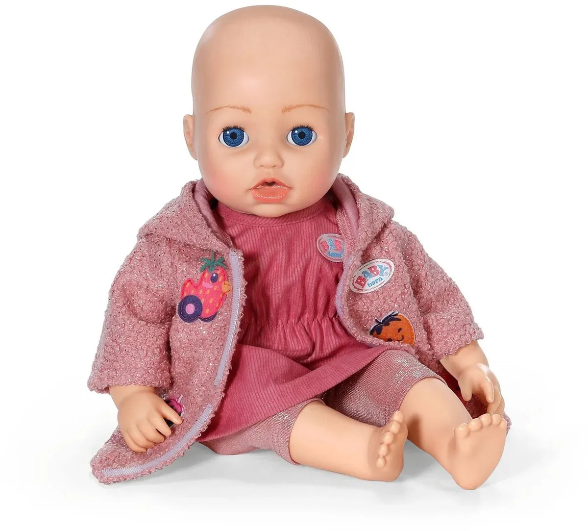 Baby Born Jas-set met jurk 43cm - Rose - afbeelding 6 van 6