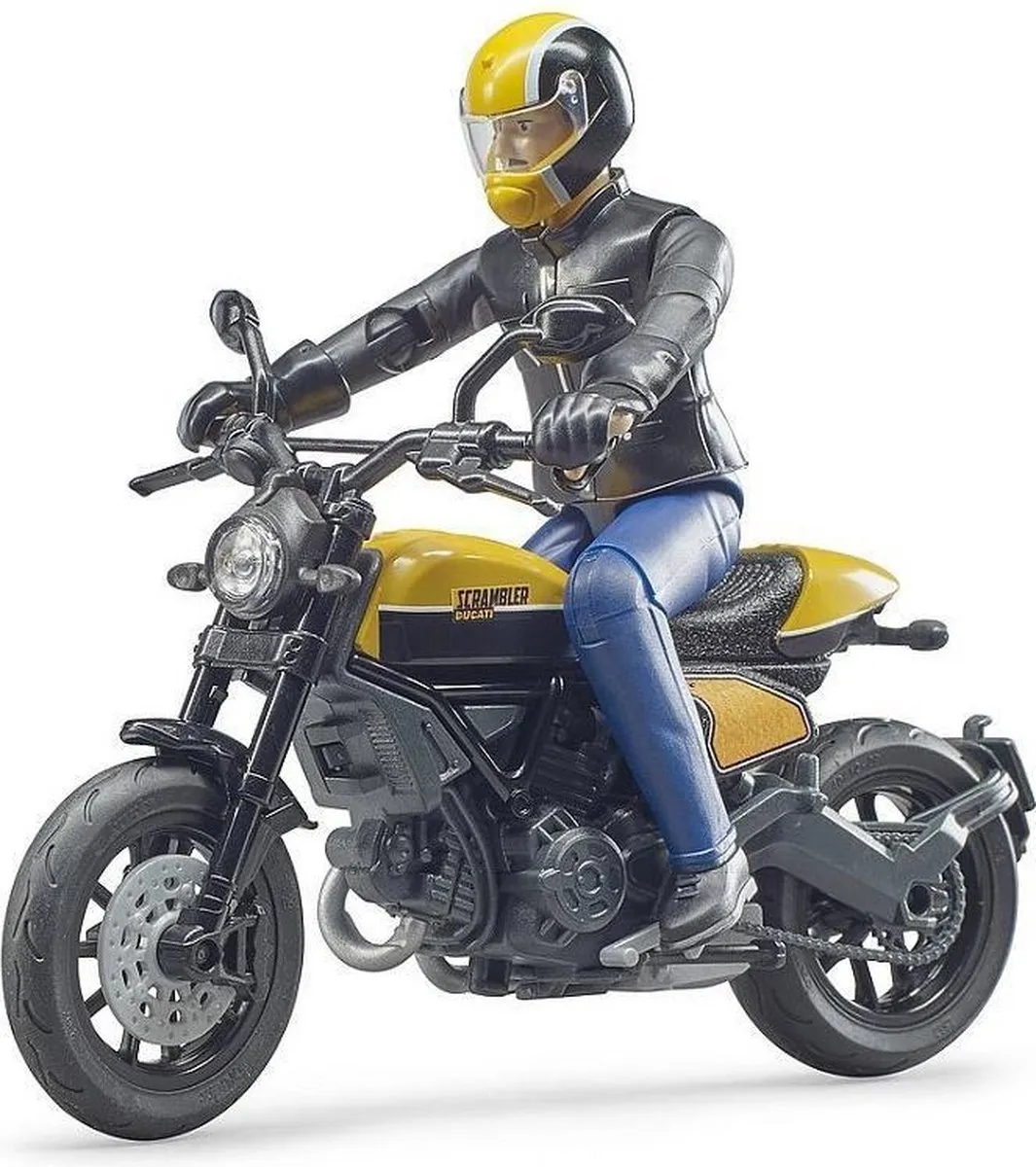 Bruder Scrambler Ducati Full Throttle 48563053 - Speelgoedmotor - Kleurenmix