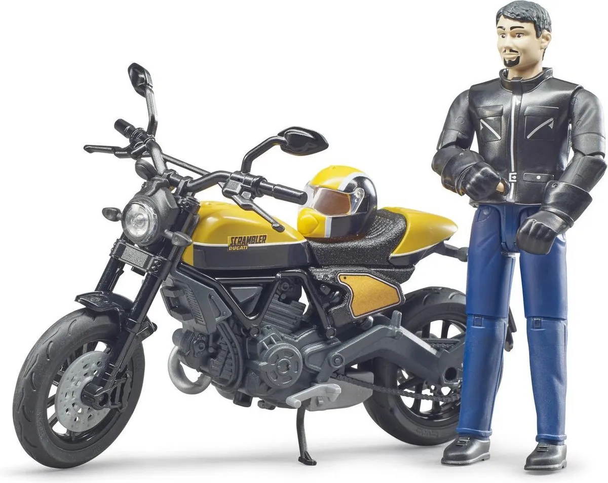 Bruder Scrambler Ducati Full Throttle 48563053 - Speelgoedmotor - Kleurenmix