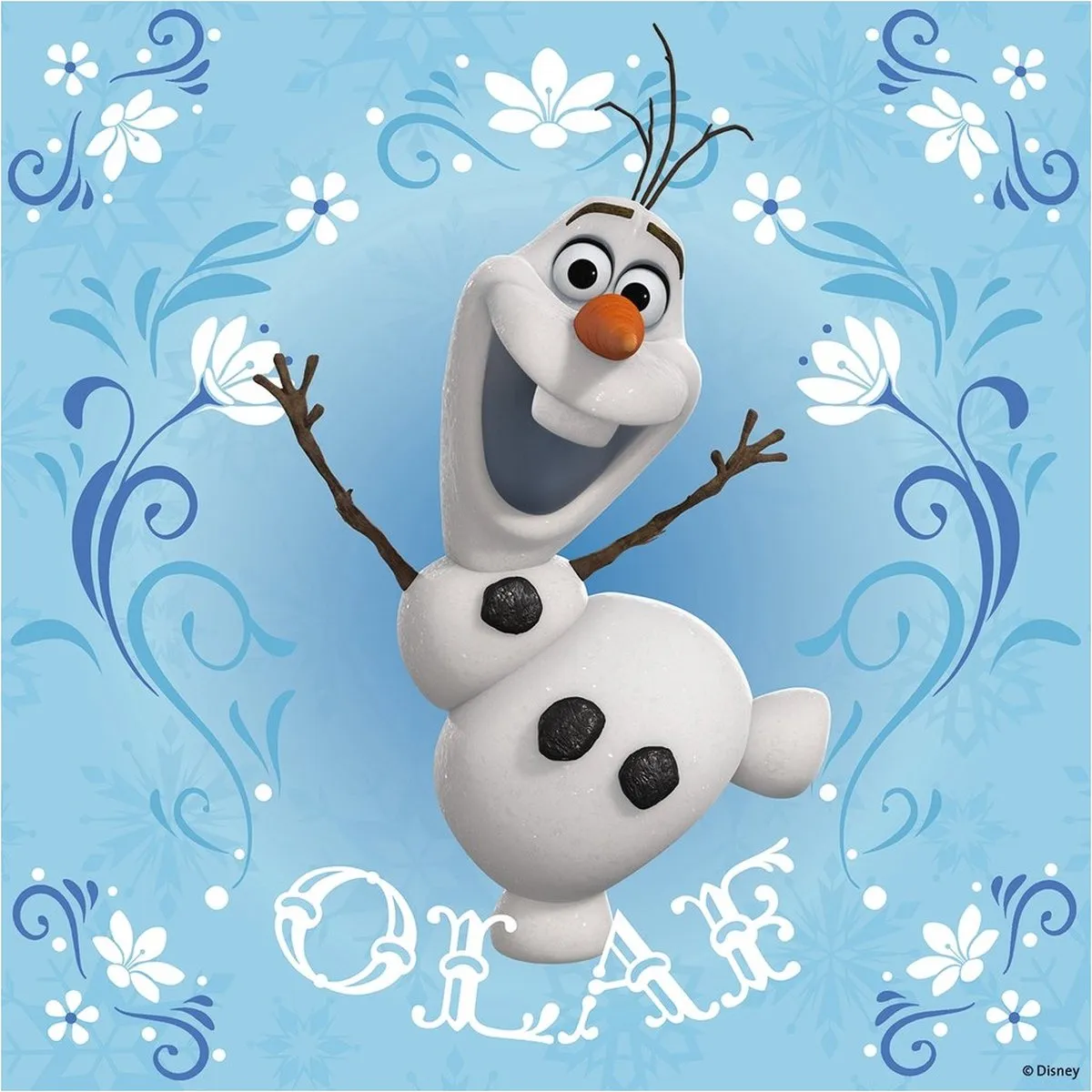 Ravensburger Disney Frozen Elsa Anna & Olaf Puzzel - 3x49 Stuks