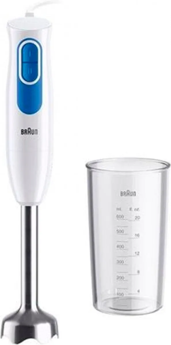 Braun MQ20001MWH Staafmixer 600W - Blauw/Wit - afbeelding 6 van 6