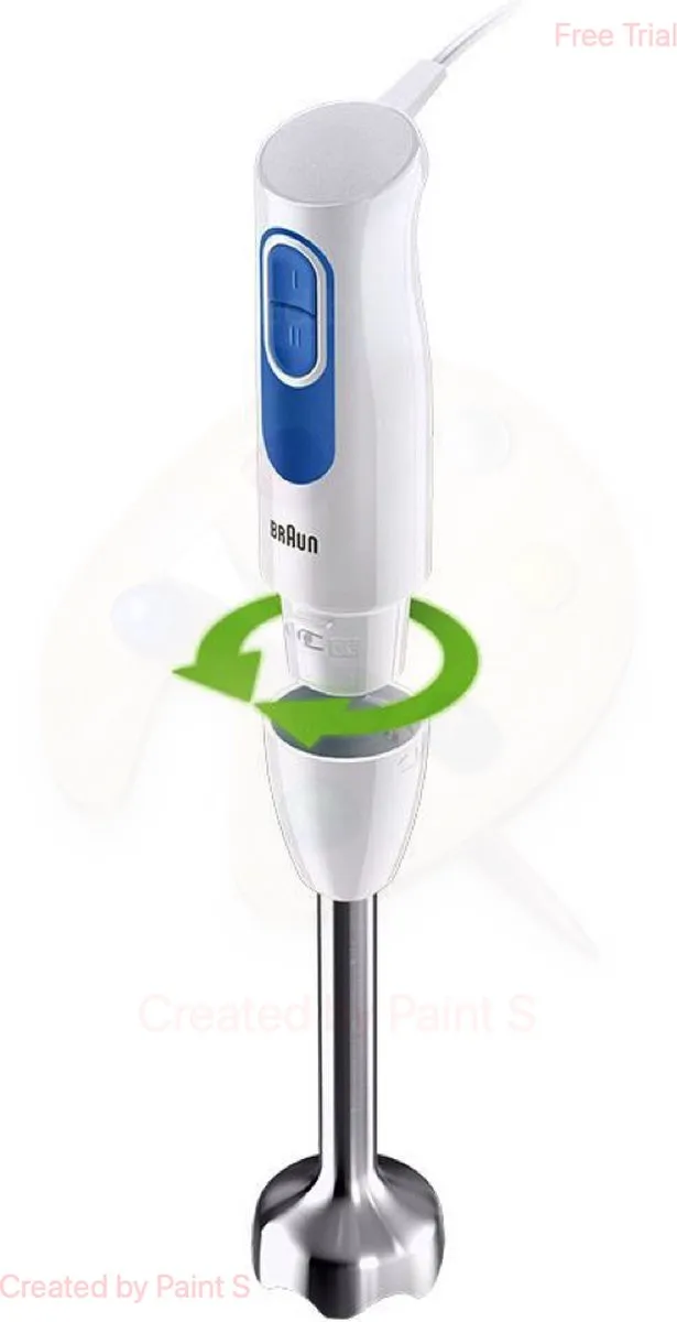 Braun MQ20001MWH Staafmixer 600W - Blauw/Wit