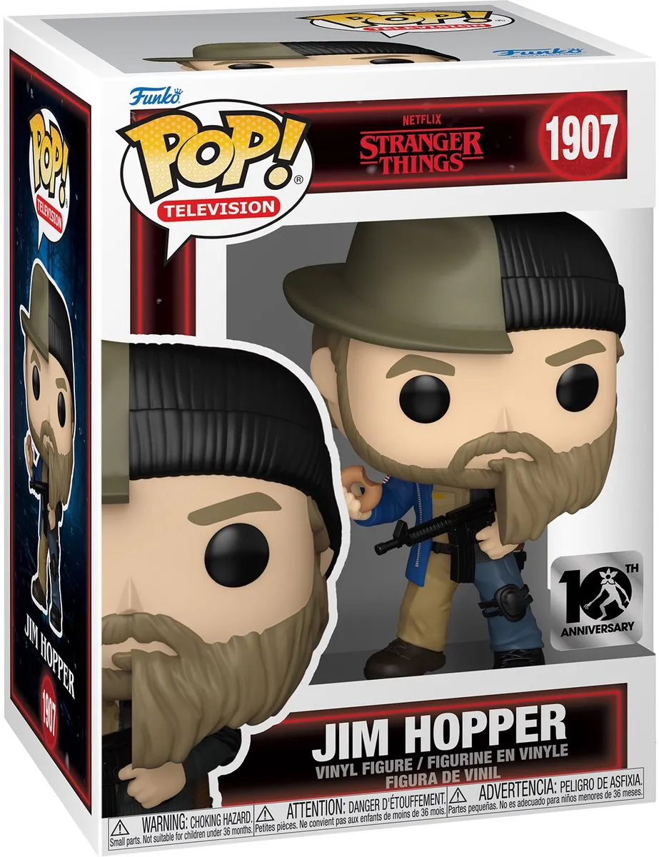 Funko Pop! Stranger Things Jim Hopper #1907