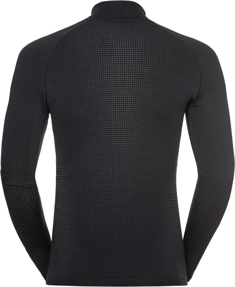 ODLO Bl Top Turtle Neck L/S Half Zip Performance Warm Eco Thermoshirt Heren