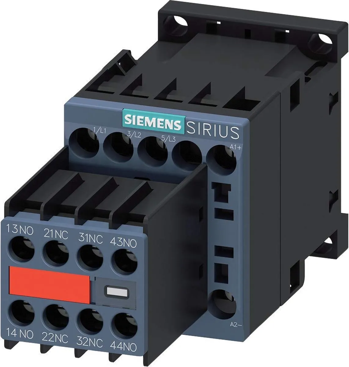 Siemens 3RT2015-1BB44-3MA0 Magnetische schakelaar 3kW 24VDC