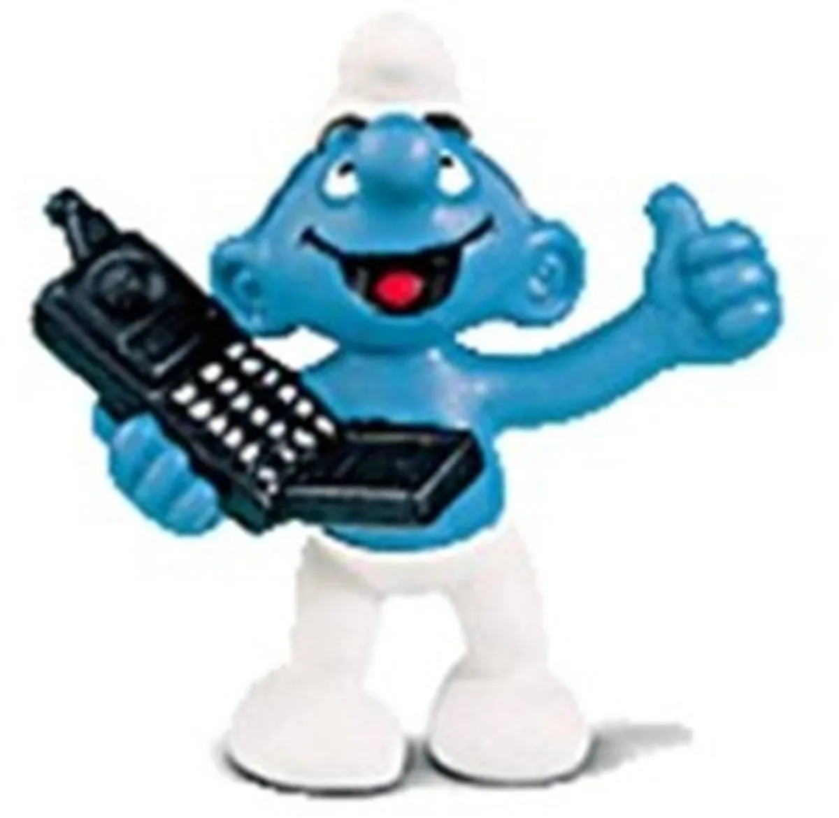 Schleich Smurf met Telefoon Speelfiguur 20438