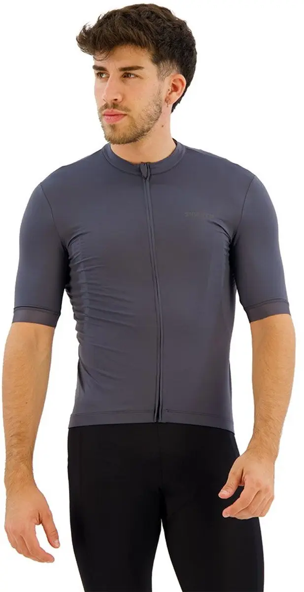 Shimano Futuro Korte Mouw Wielertrui Blauw M Man