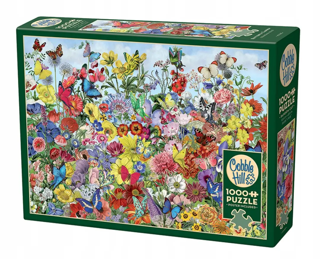 Cobble Hill Tuin Vol Vlinders Puzzel 1000 Stukken