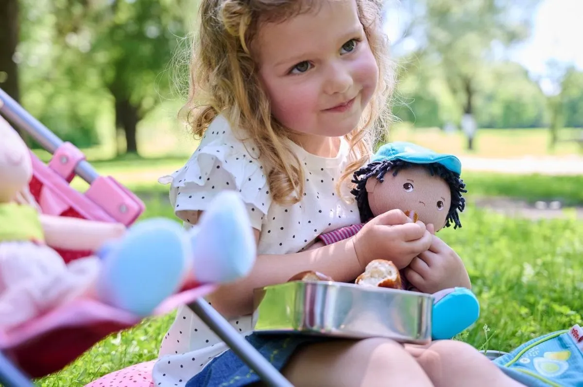 Haba Buggy Jule Poppenwagen - Hout - Meerdere kleuren - afbeelding 6 van 6