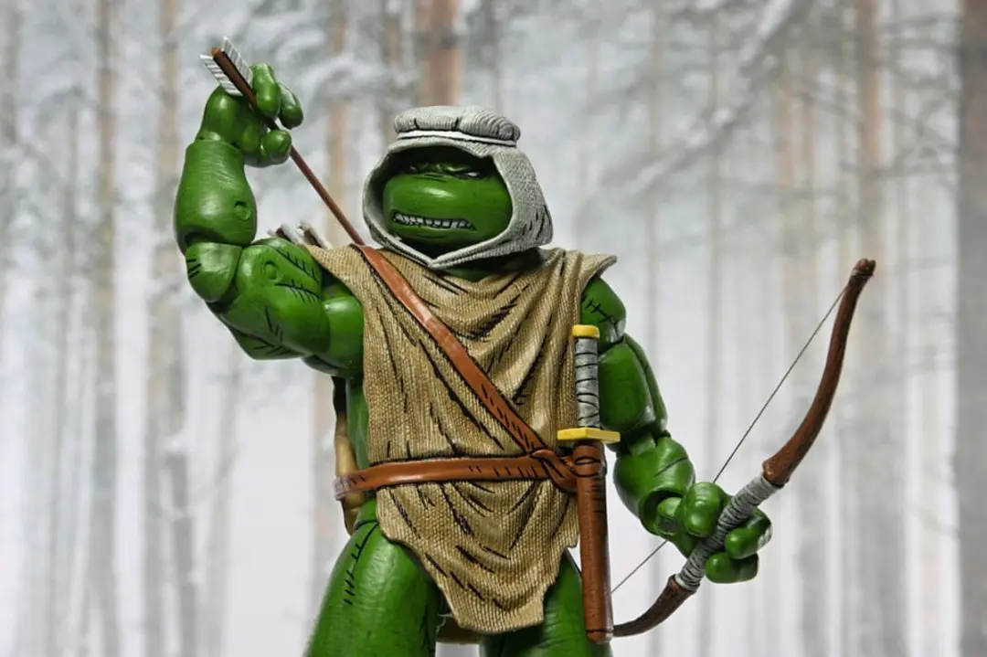Neca Teenage Mutant Ninja Turtles Hunter Leo Action Figuur 18cm - Multi - afbeelding 3 van 6