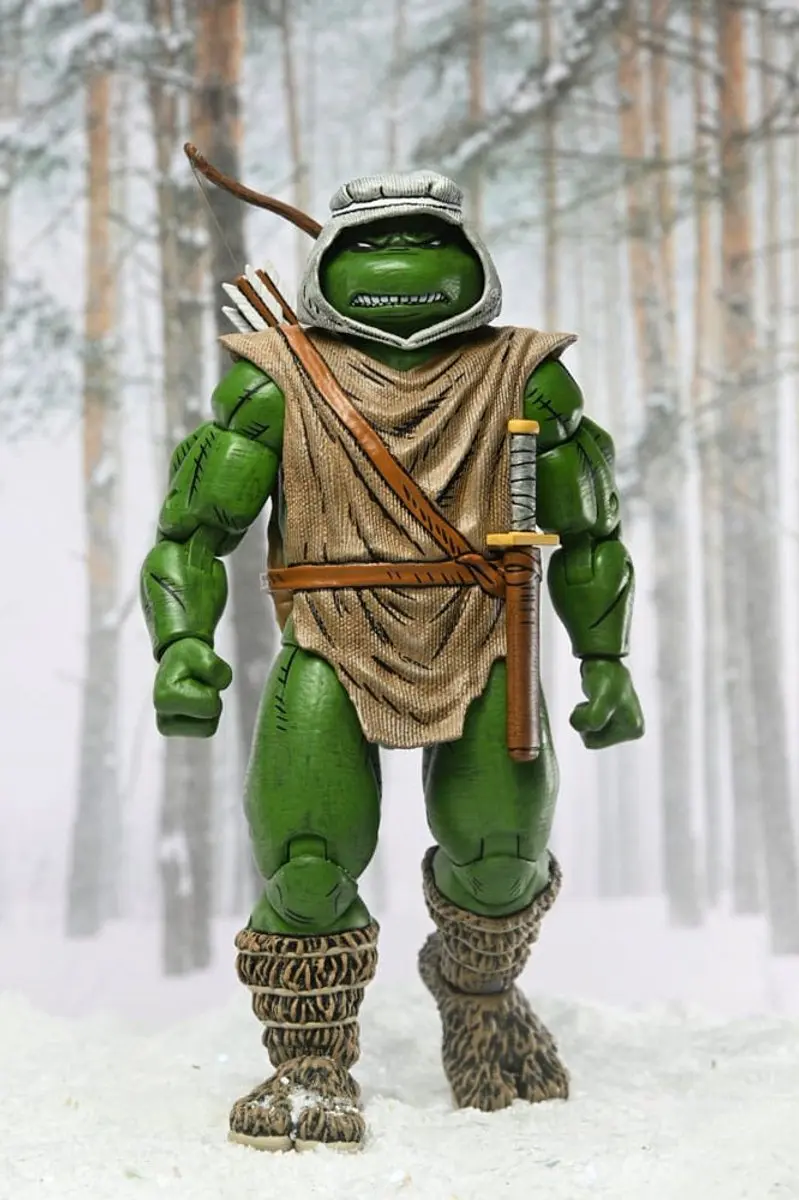 Neca Teenage Mutant Ninja Turtles Hunter Leo Action Figuur 18cm - Multi - afbeelding 5 van 6