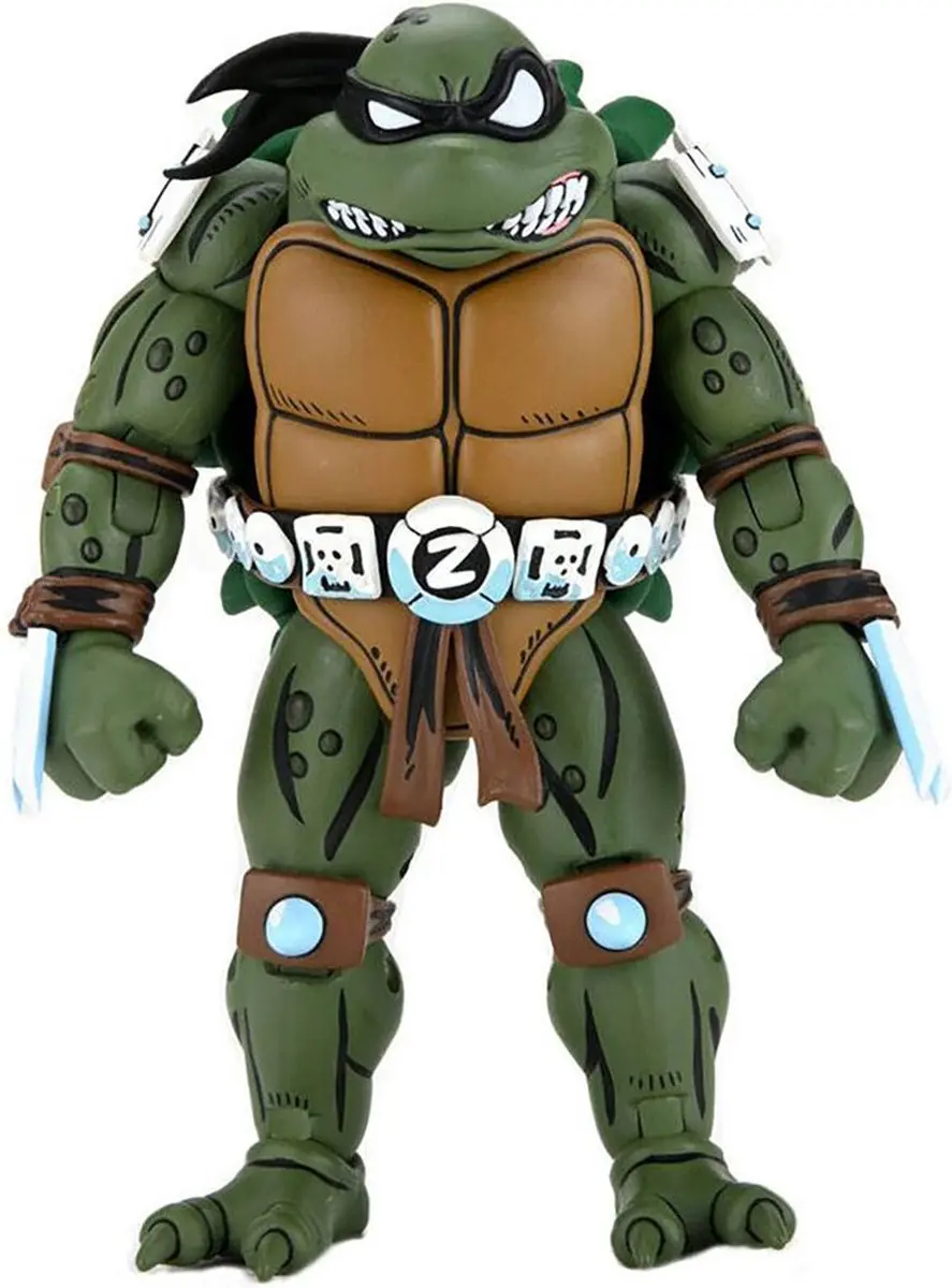 Neca Teenage Mutant Ninja Turtles Archie Comics Slash 7" Action Figure - Multi - afbeelding 3 van 6