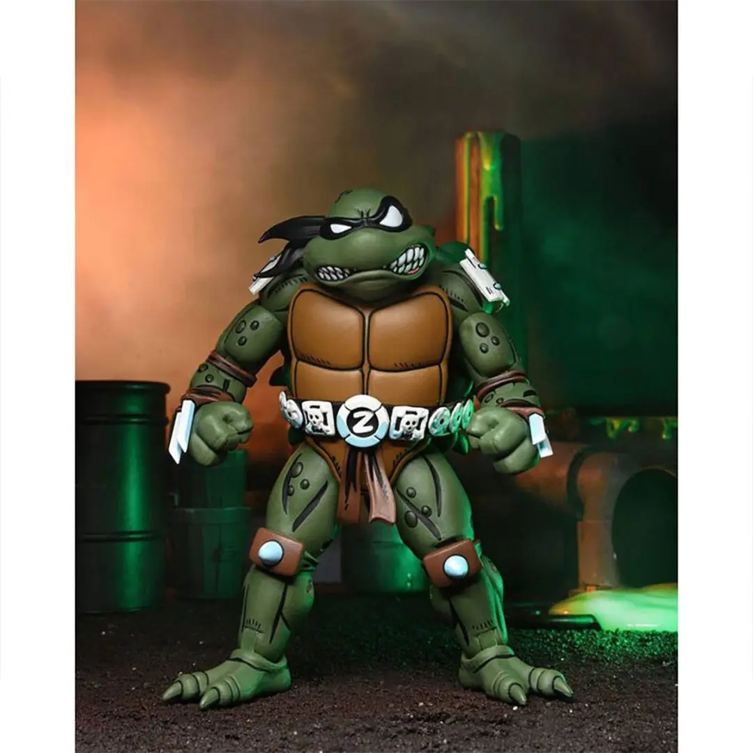 Neca Teenage Mutant Ninja Turtles Archie Comics Slash 7" Action Figure - Multi - afbeelding 5 van 6