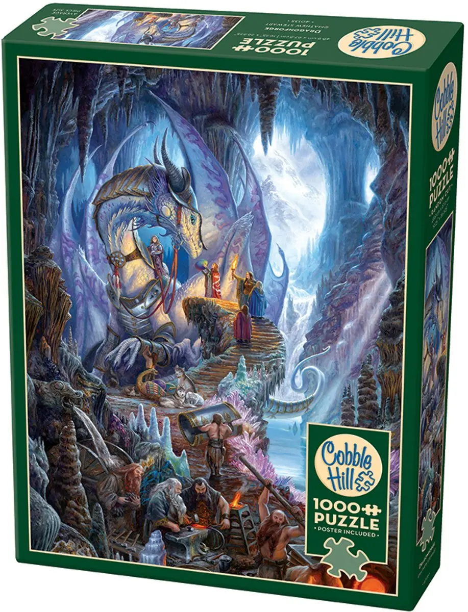 Cobble Hill Dragon Forge Legpuzzel 1000 Stuks - Fantasy - Meerkleurig