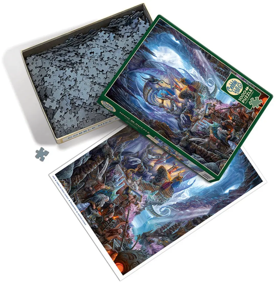 Cobble Hill Dragon Forge Legpuzzel 1000 Stuks - Fantasy - Meerkleurig