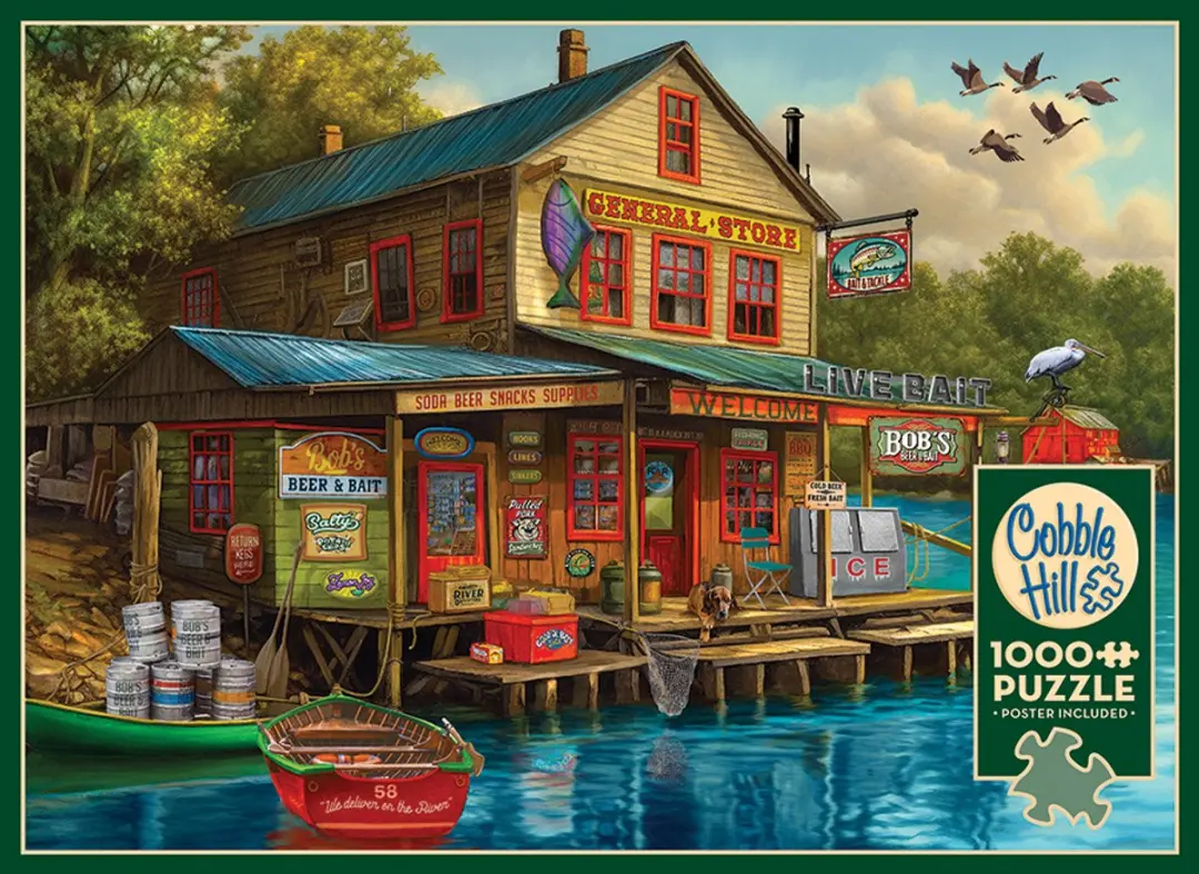 Cobble Hill Bob's Beer & Bait Legpuzzel 1000 Stuks