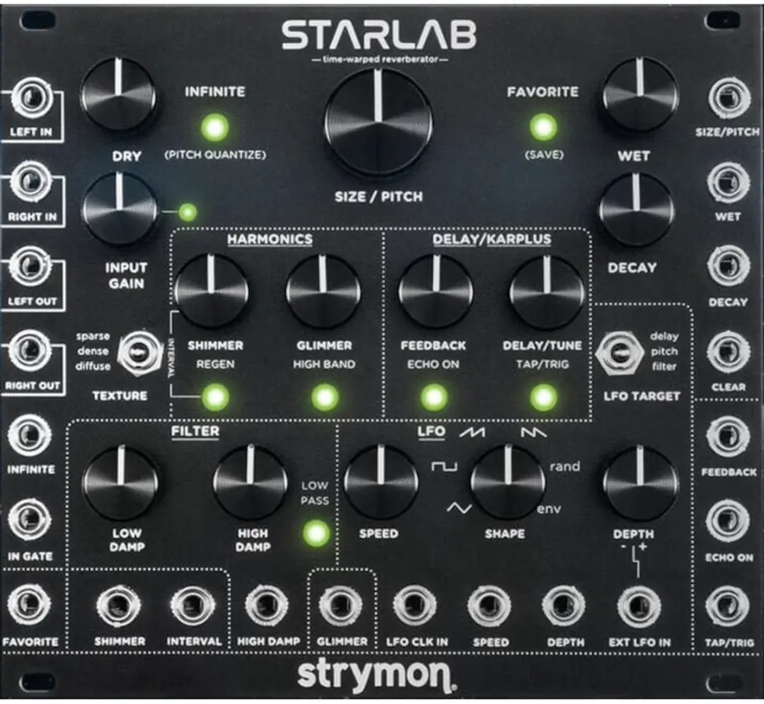 Strymon StarLab Black Effect Modular Synthesizer - afbeelding 2 van 2