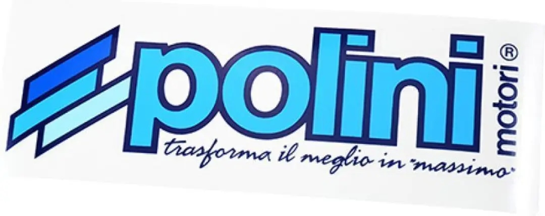 Autocollant stickers Polini voor Mobylette MBK 50 51 Magnum Racing XR Nieuw