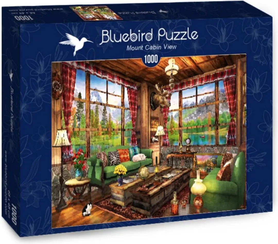 Bluebird Puzzle legpuzzel Mount Cabin View