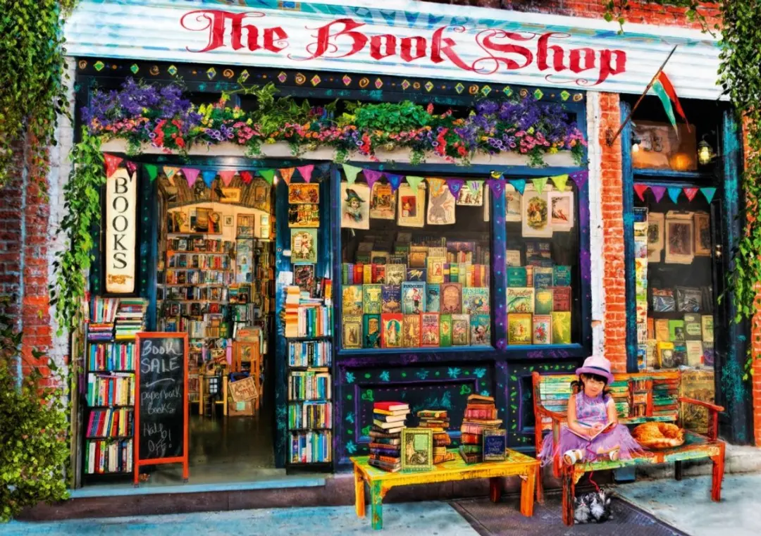 Bluebird Puzzle legpuzzel The Bookshop Kids