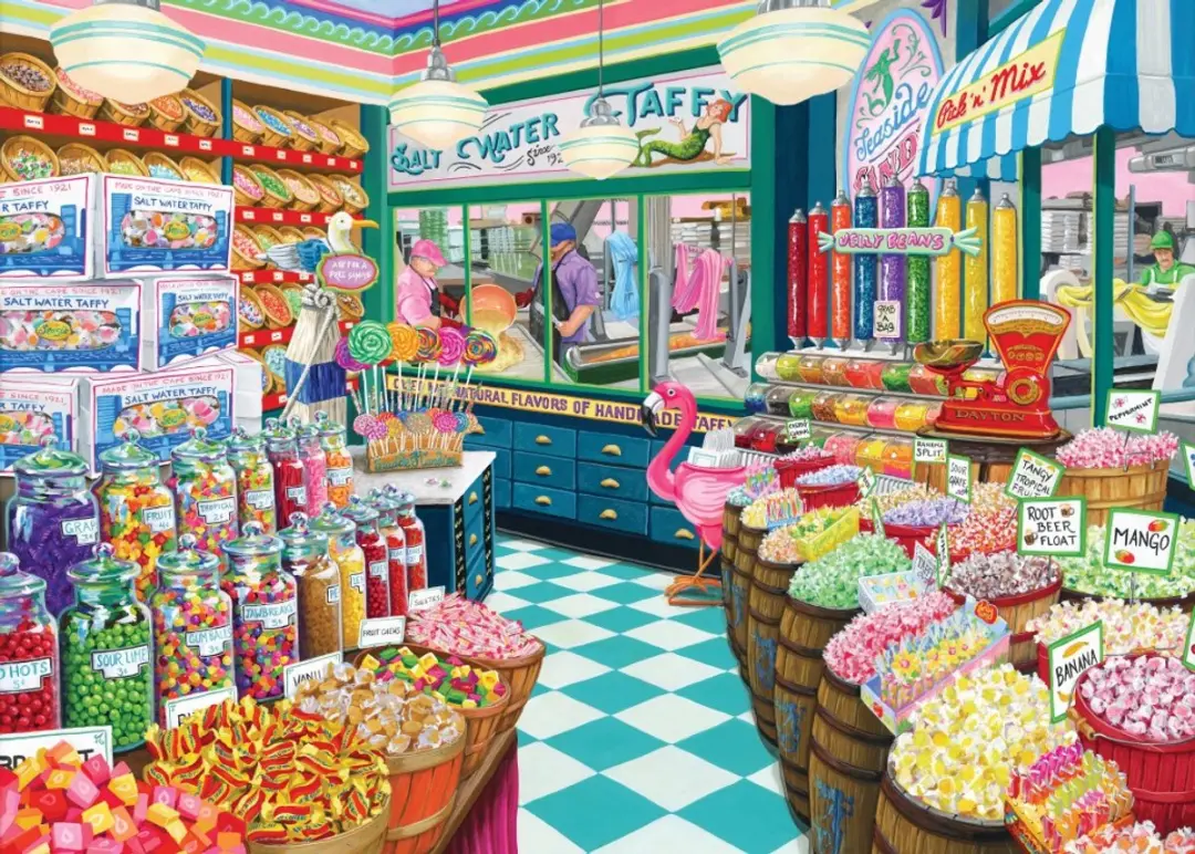 Bluebird Puzzle legpuzzel Taffy Shop