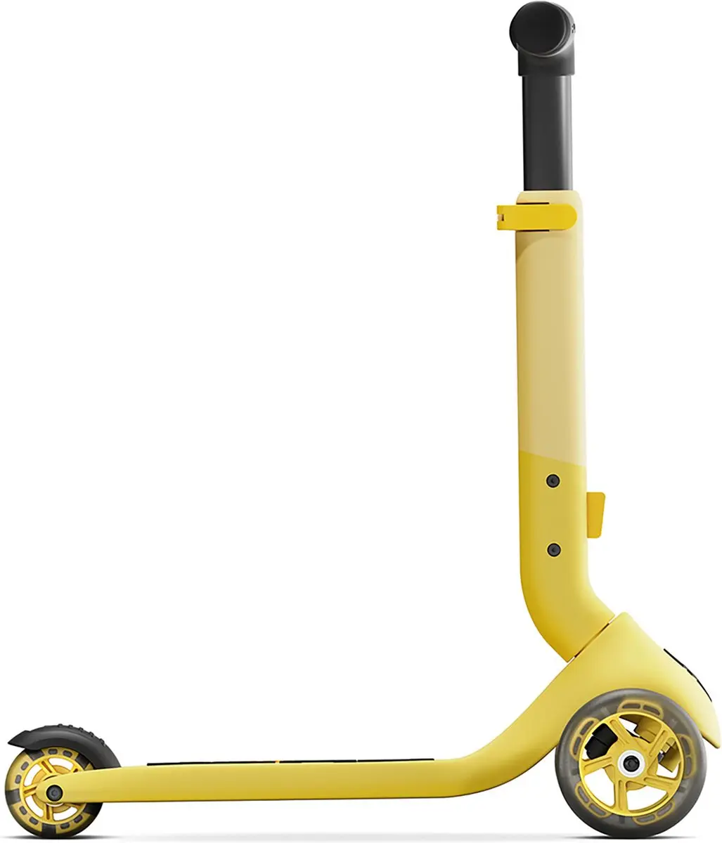 Puky Kinderstep Push Geel - Lichtgevende wielen - afbeelding 4 van 6