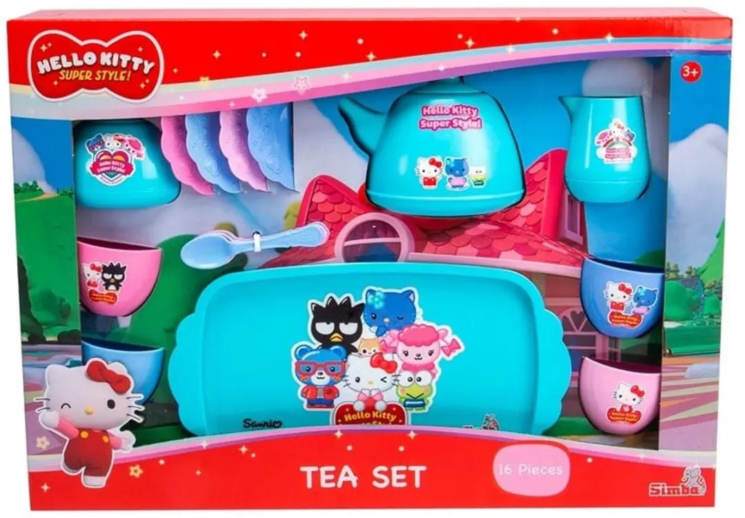 Hello Kitty thee-servies, 16-delig