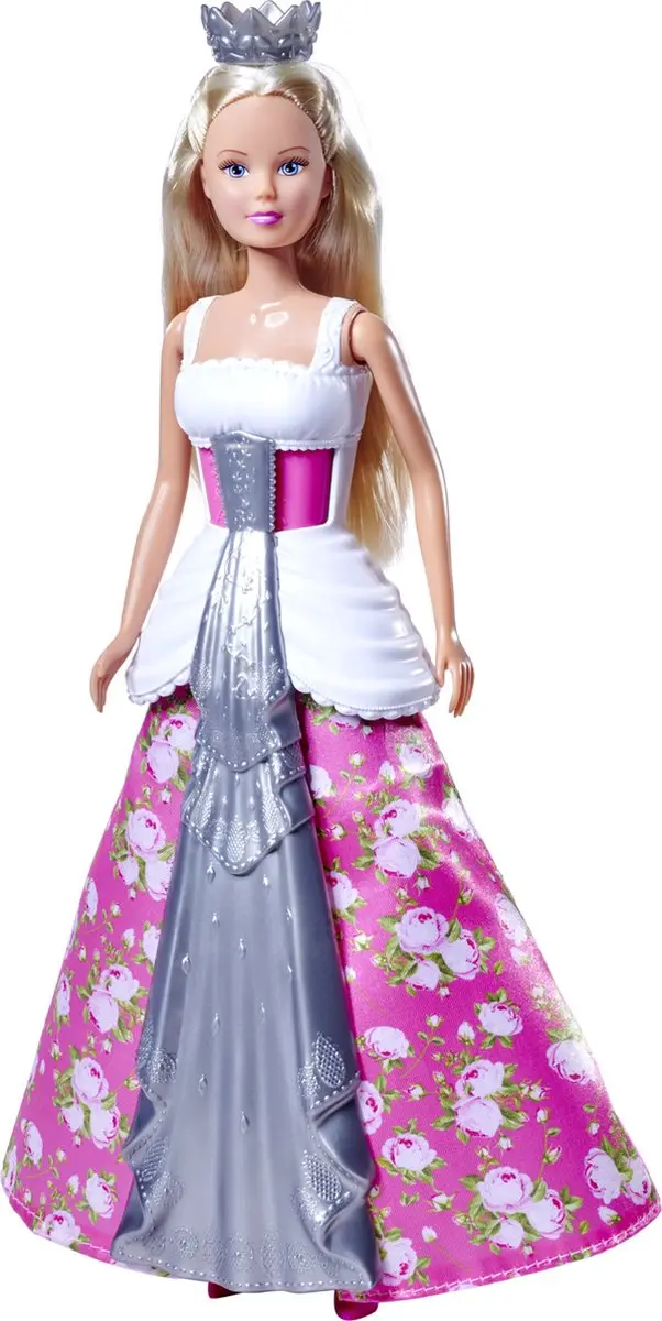 Simba Steffi Love Wedding Magic Trouwpop - Wit/Grijs/Roz/Blauw - afbeelding 3 van 6