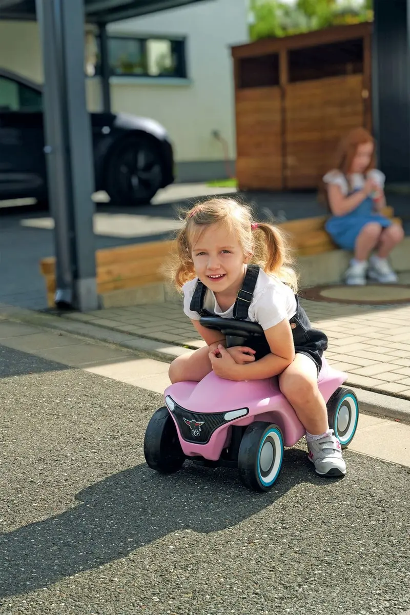 BIG Bobby Car Neo Roze - 800056246 - afbeelding 4 van 6