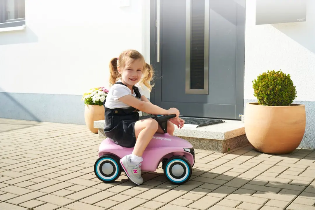 BIG Bobby Car Neo Roze - 800056246 - afbeelding 3 van 6
