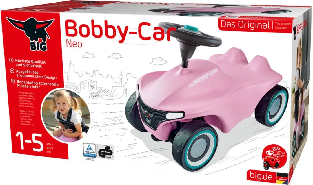 BIG Bobby Car Neo Roze
