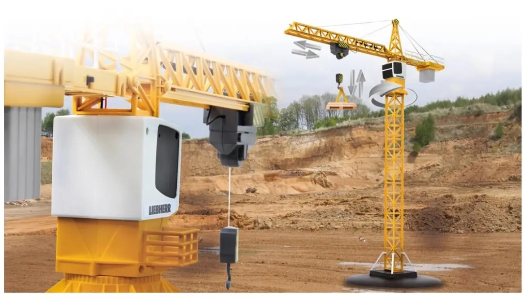 Jamara RC Torenkraan Liebherr 405109 - Multi - afbeelding 2 van 6