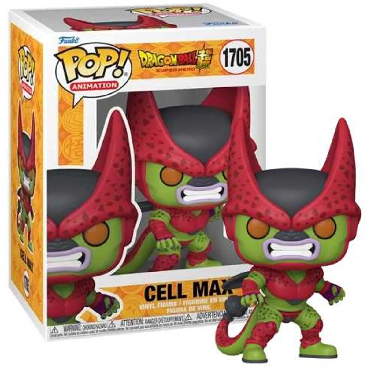 Funko Pop! Dragon Ball Z Cell Max #1705 - Multicolor
