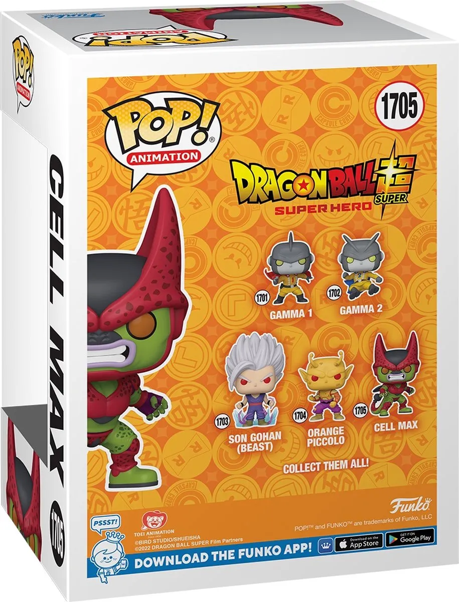 Funko Pop! Dragon Ball Z Cell Max #1705 - Multicolor